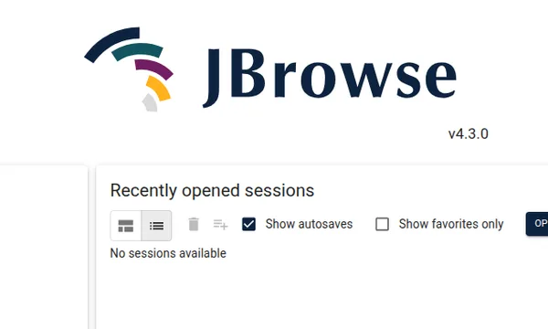 Preview of JBrowse desktop quick start